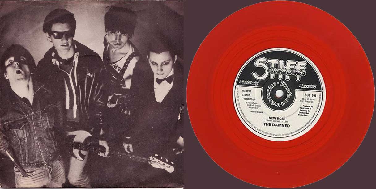 The Damned - New Rose