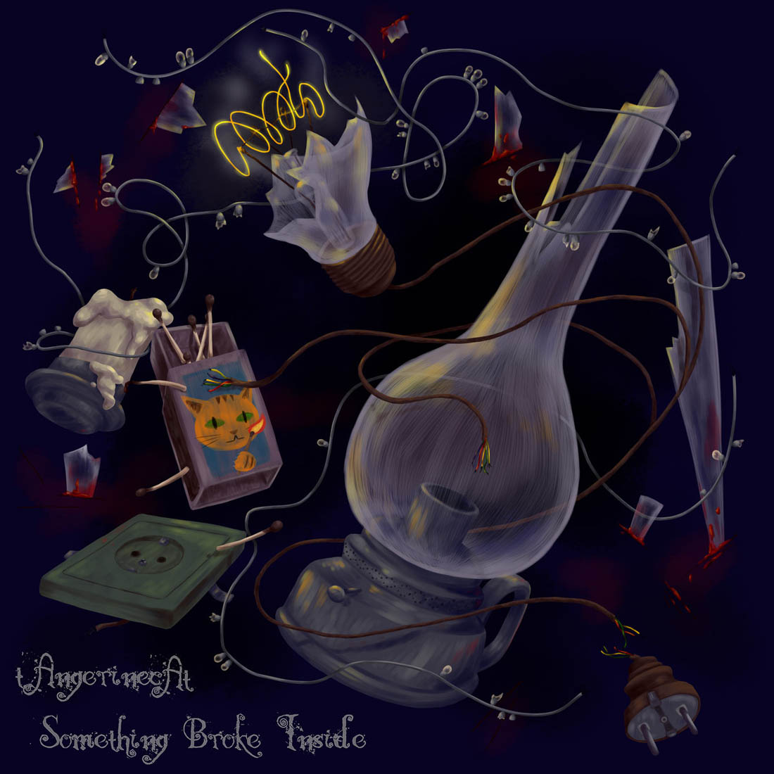 tAngerincAt - Something Broke Inside single