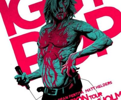 Top 9 Iggy Pop gig poster by Coke Navarro